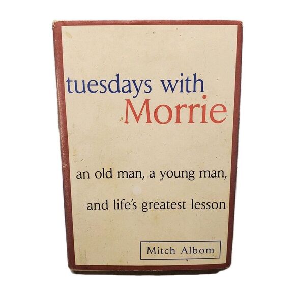 Tuesdays with Morrie : An Old Man, a Young Man and Life's Greatest Lesson - Picture 1 of 8